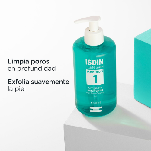 Isdin Acniben Limpiador Matificante Gel 400ml