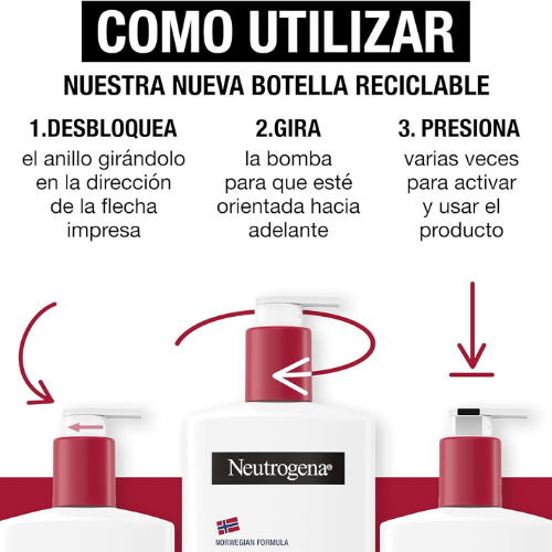 Neutrogena Loción Corporal Reparación Intensa 400ml