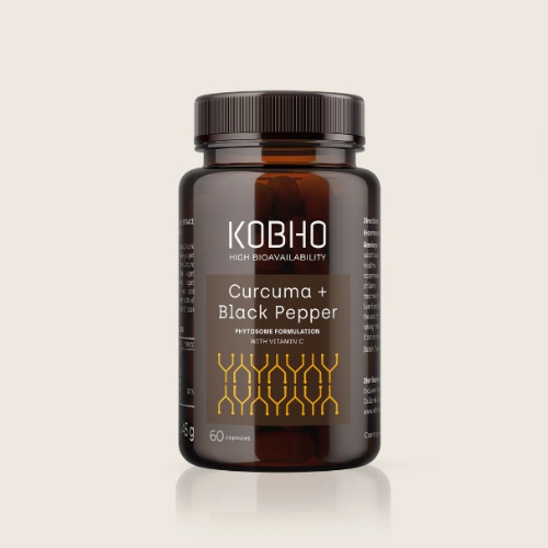 Kobho Labs Cúrcuma + Pimienta Negra 60 cápsulas