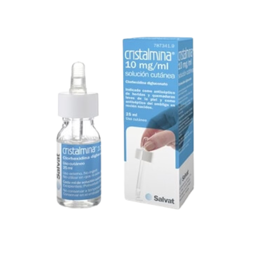 CRISTALMINA 10MG/ML SOLUCIÓN CUTÁNEA FRASCO CON GOTERO 25ML