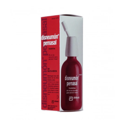 DISNEUMON PERNASAL, 1 ENVASE PULVERIZADOR DE 25ML