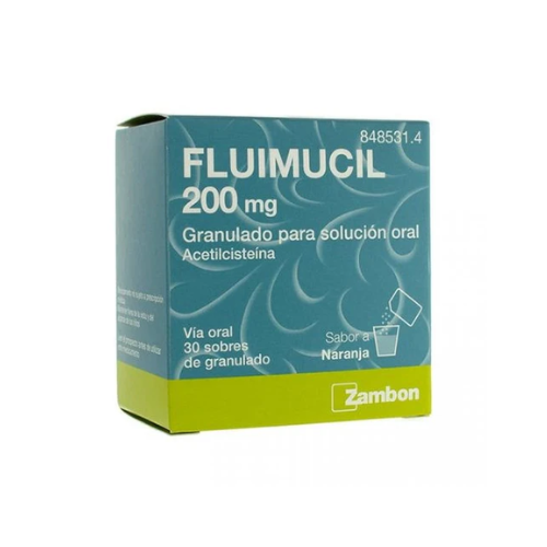 FLUIMUCIL 200 MG 30 SOBRES GRANULADO