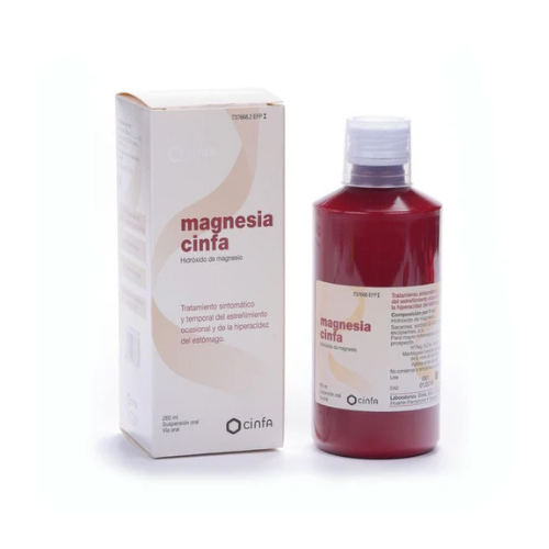 MAGNESIA CINFA 200 MG/ML SUSPENSION ORAL 300 G