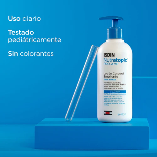 Isdin Nutratopic Pro AMP Loción Emoliente 400ml