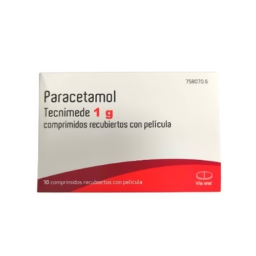 PARACETAMOL TECNIMEDE 1G 10 COMPRIMIDOS