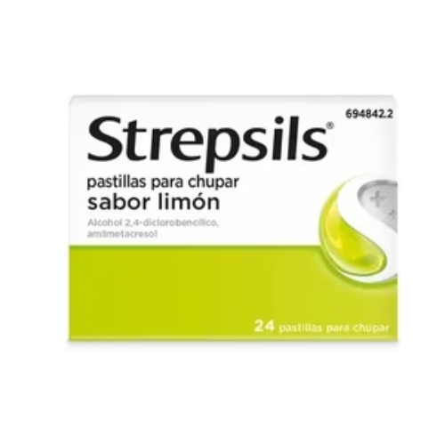 STREPSILS 24 PASTILLAS PARA CHUPAR LIMON